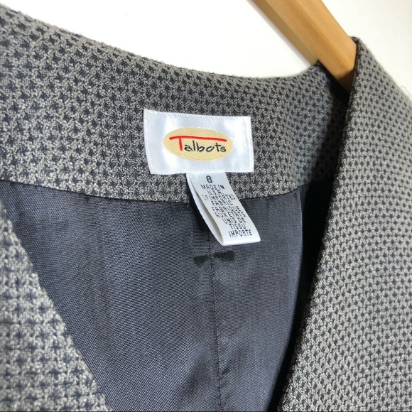 Talbots Button Down Vest Made in U.S.A. - Picture 3 of 5